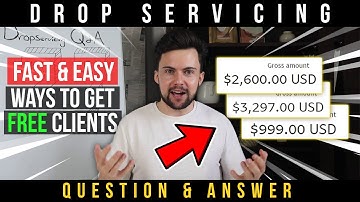Drop Servicing Q&A: Fast & Easy Ways To Get FREE Clients