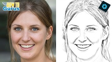 Turn Any Photo into a Jaw-Dropping Pencil Sketch Portrait in Photoshop Elements! Easy Tutorial!