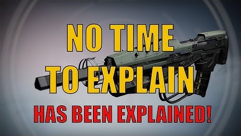 Destiny: No Time to Explain Exotic Pulse Rifle Uncovered!! | Complete Quest Guide + Gameplay/Review!