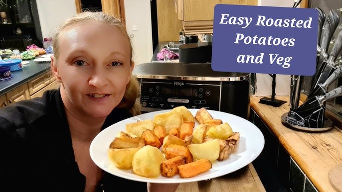 Ninja Foodi Air Fryer Fried Potatoes - Air Fryer Za'atar Potatoes