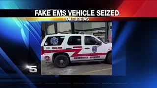 Fake EMS Vehicle Caught at Falfurrias Checkpoint