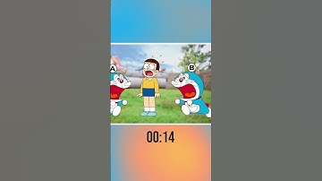 Ai là Đôrêmon thật? CMT đáp án của bạn nhé  #games #dovui #funny #dovuigiaitri #giaitri #doremon