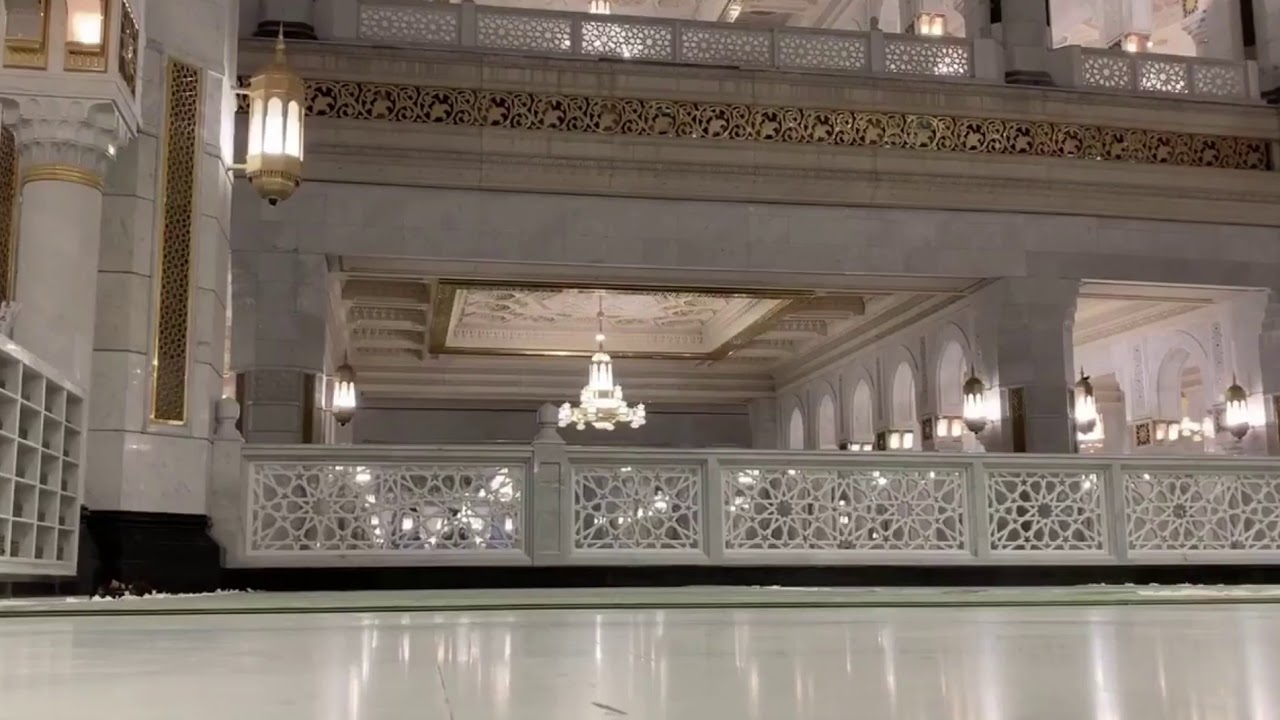 تصوير من داخل الحرم للشيخ بندر بليلة ٧-٦-١٤٤١ هـ