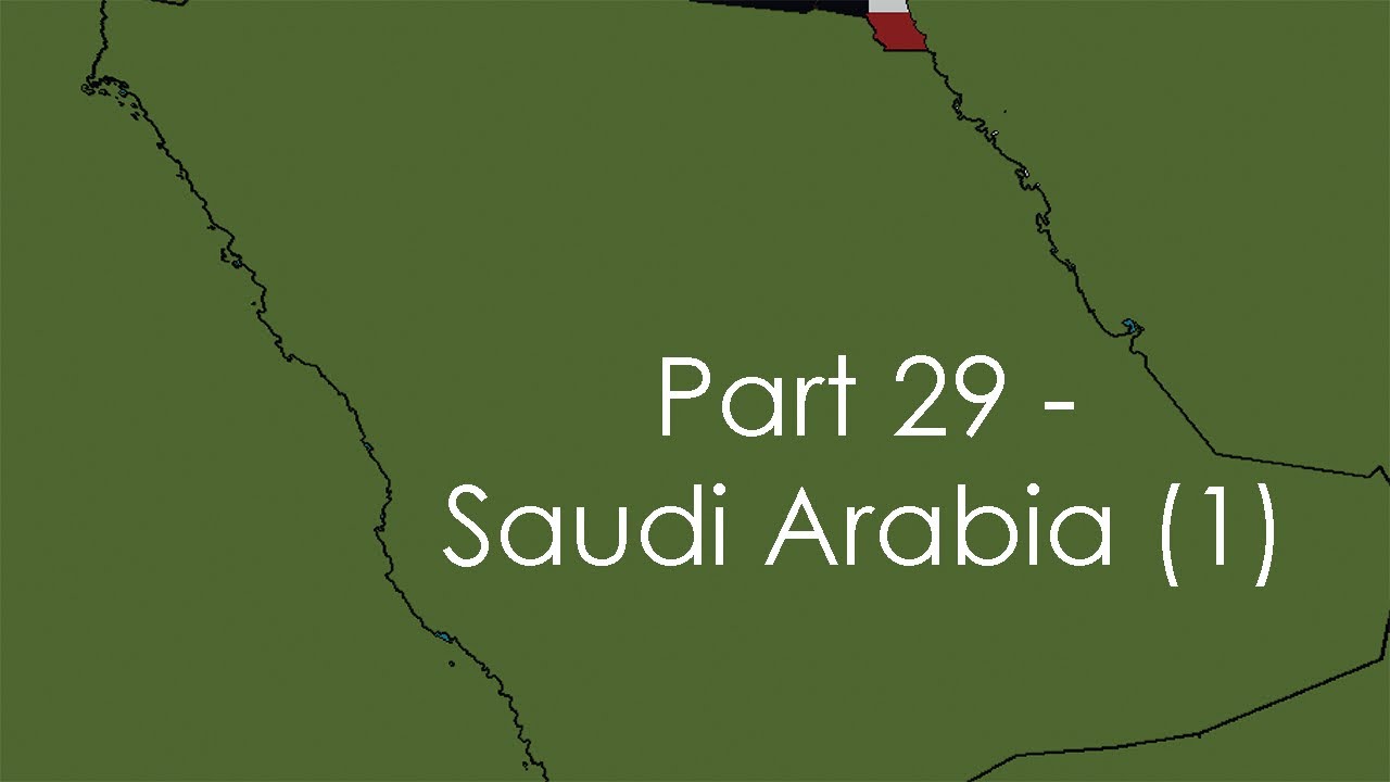 World Map In Minecraft - Part 29 - Saudi Arabia (1) - YouTube