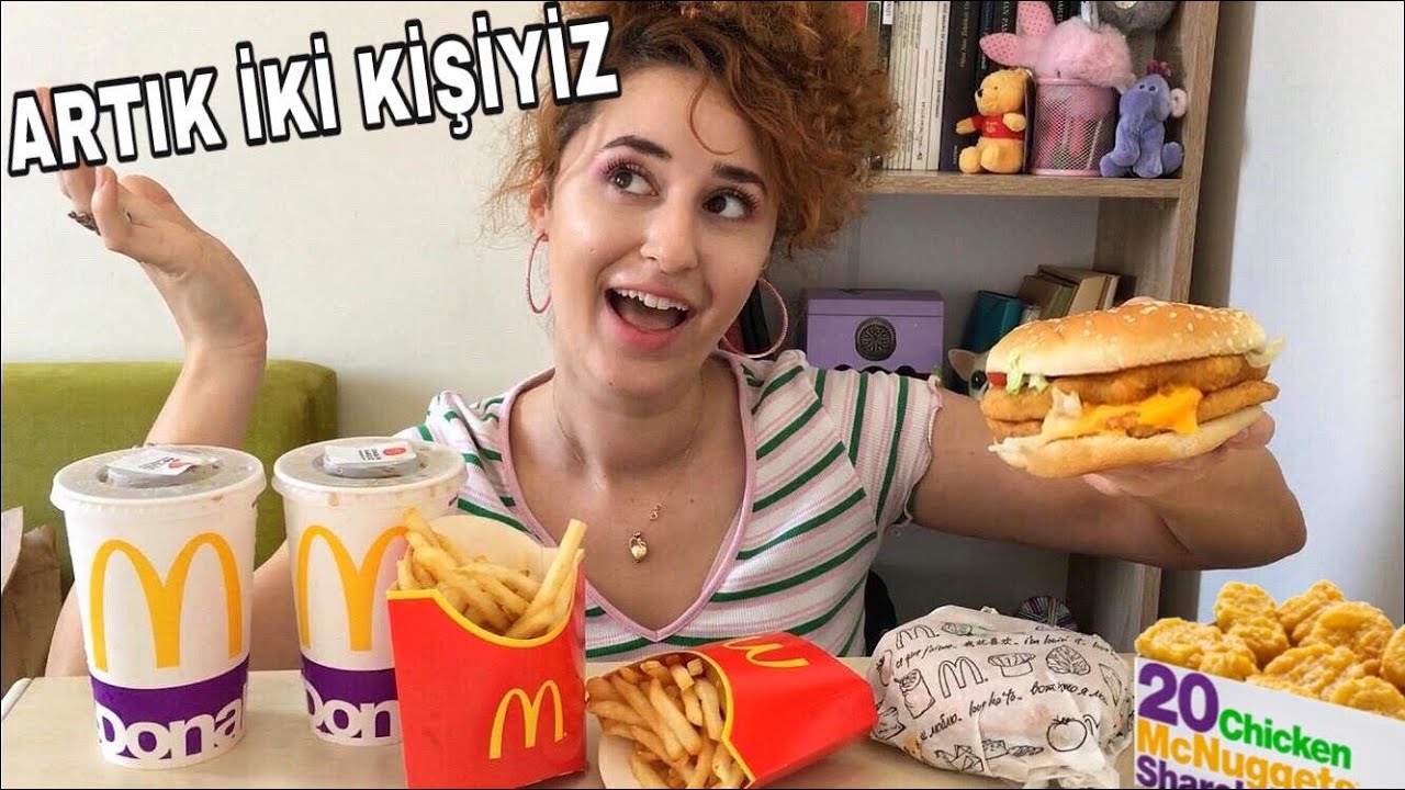 MC DONALDS MUKBANG | YENİ EVİMİZ, ENES BATUR SEVGİLİSİ