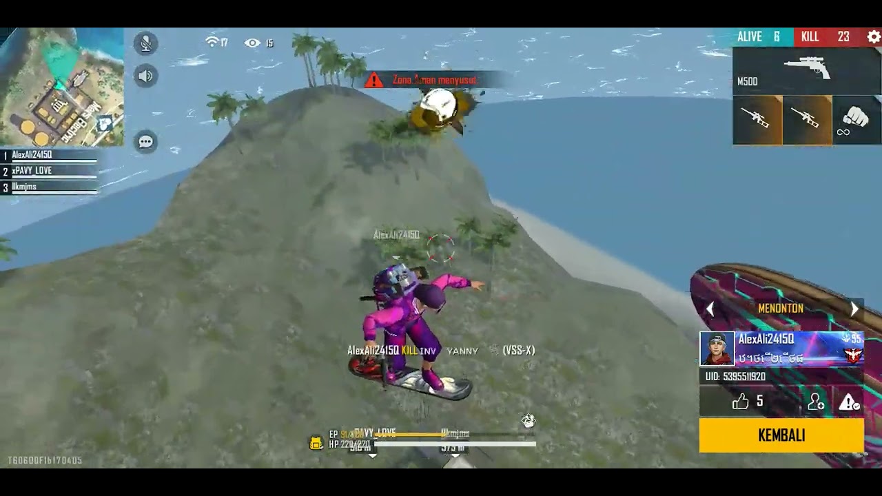 JUMPA CHEATER DI FF 😱😱 YouTube
