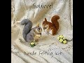 HOW TO MAKE A NEEDLE FELT SQUIRREL - DIY - TUTORIAL