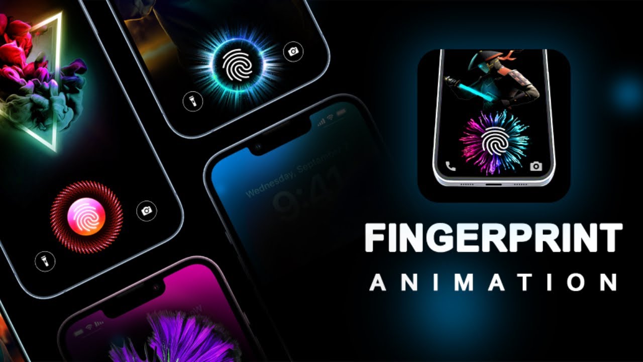 fingerprint live animation app  fingerprint animation live wallpaper app  fingerprint  animation  YouTube