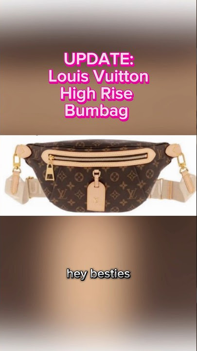 Louis Vuitton Newest HIGH RISE BUMBAG Unboxing Full Review! Is