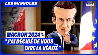 MACRON 2024 : «J’AI DÉCIDÉ DE VOUS DIRE LA VÉRITÉ »