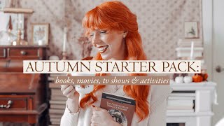 🍁How to Feel All The Autumn Vibes 🍁books, movies, tv shows \& activity recommendations