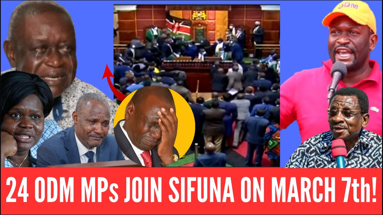 ODM EXPLODES! 24 MPs ABANDON OBURU TO JOIN SIFUNA & ORENGO AS ODM–UDA DEAL COLLAPSES — KWISHA KABISA