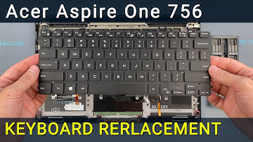How to Replace Acer Aspire One 756 Keyboard | Fix Unresponsive Keys DIY Guide