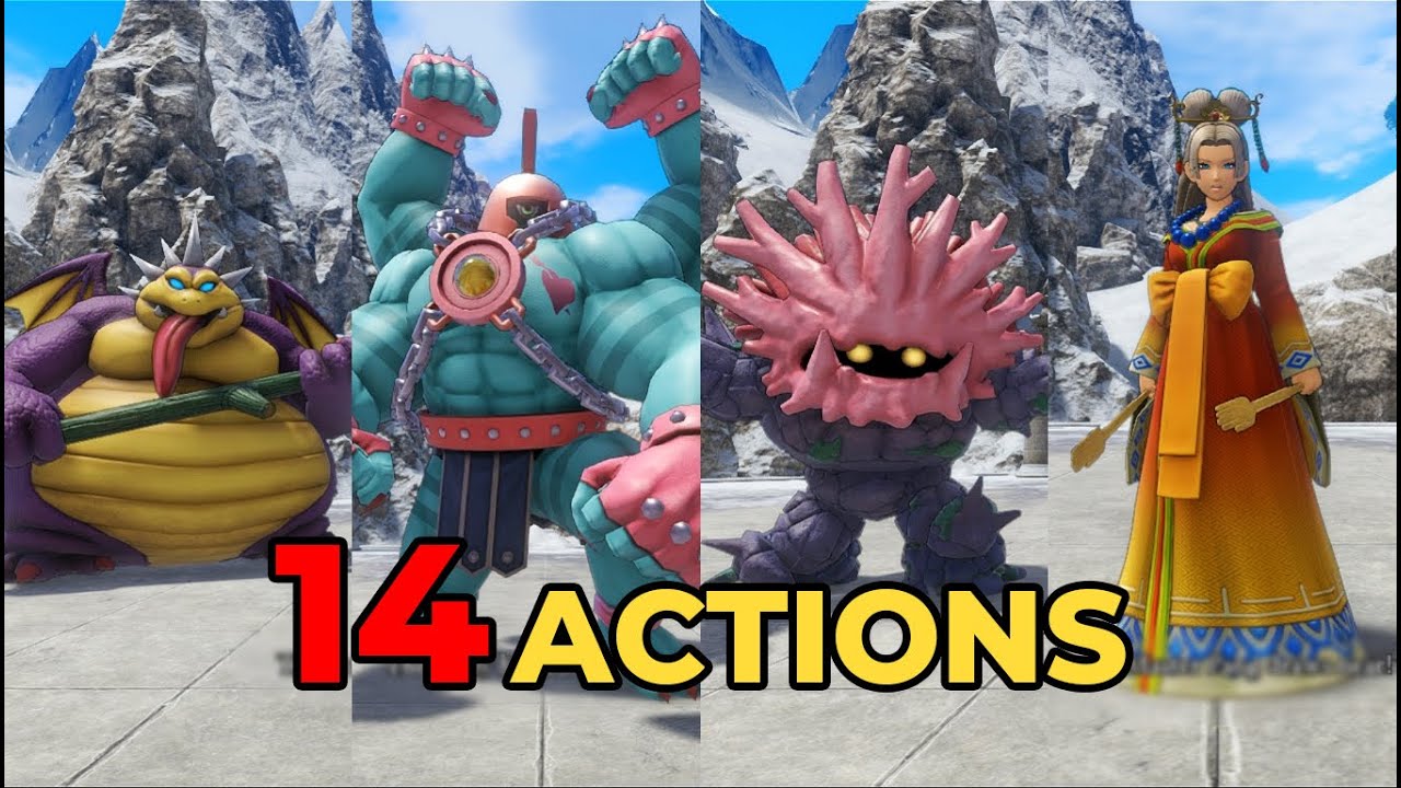 [Dragon Quest 11 S] Secret Trial - 14 Moves | Wheel of Harma