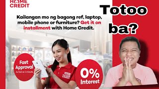 Paano ma avail ang 0% interest sa Home Credit? -Totoo ba ito?