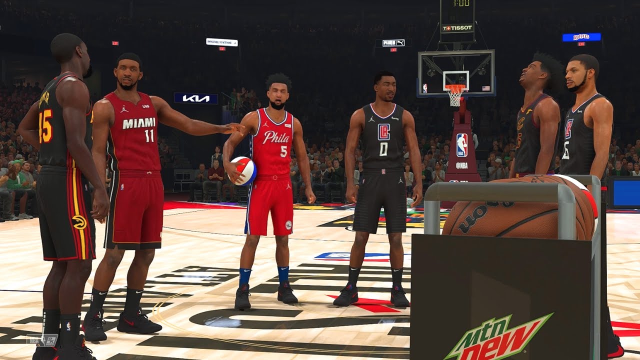 3 Point Contest With The Worst Players In NBA 2K22 - YouTube