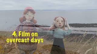 Top Tips: How to film stop motion animation outdoors with action figures, one minute tutorial