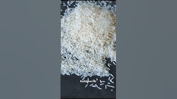How to identify real and fake rice🍚?🤔 || #shorts