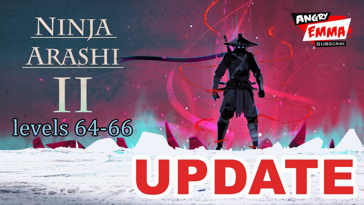 🗡️Ninja Arashi 2 UPDATE - Levels 64-66 [2K 60fps] - YouTube