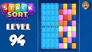 Stack Sort : Color Puzzle Level 94 Walkthrough screenshot 5