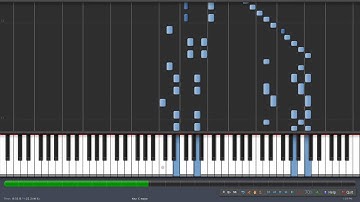 Czerny Exercise 46 from Practical Method for Beginners at 70BPM in Synthesia