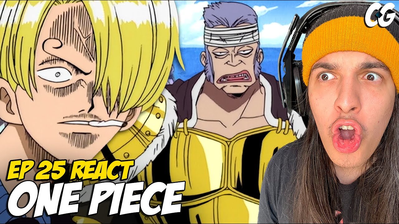 SANJI VS PIRATAS DO DON KRIEG! ONE PIECE Episódio 25 REACT 