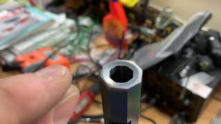 Muzzle crowning and Lapping the Muzzle Loader SDI