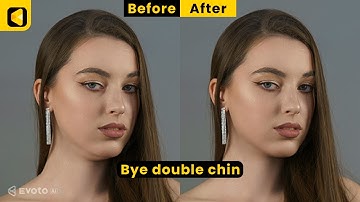 How to Remove Double Chin in Photo | Photoshop Alternative | Evoto Double Chin Remover 2025
