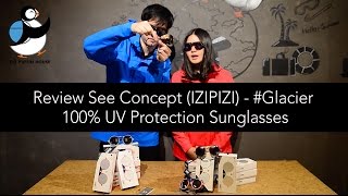 46. รีวิวแว่นตากันแดด 100% UV protection จาก See concept (IZIPIZI) รุ่น Glacier