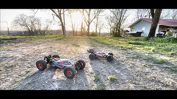 Arrma Typhon 6s vs Stretched Arrma Typhon 6s