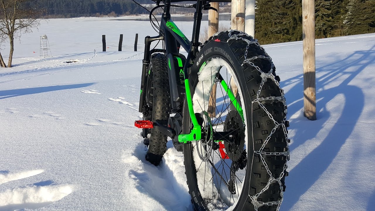 NUTRAIL Hybrid mit Schneeketten 