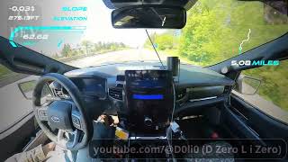 2023 0510-0609x4 Month of Commuting with Blue Cruise TimeLapses