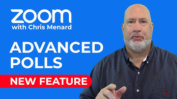 Zoom Advanced Polls - 6 new question types! New Feature | Nov 2021