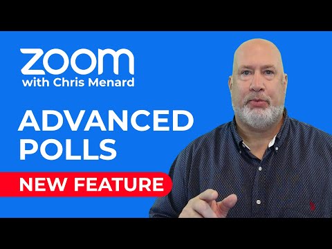 Video Zoom Advanced Polls - 6 new question types! New... - youtube