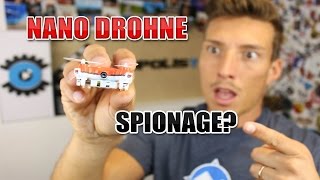 Die kleinste Spionage Drohne der Welt? SKEYE Nano Drohne Review/Test [Deutsch/German]