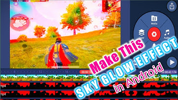 🔥SKY GLOW Effect using KINEMASTER | PUBG mobile Montage editing, Sky glow effect Pubg Mobile