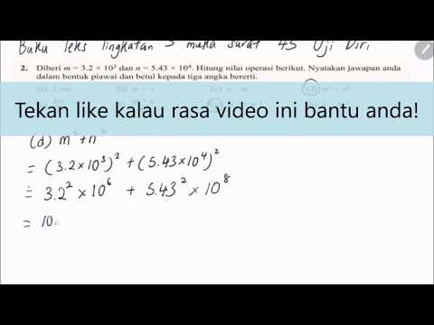Klinik Matematik Bab 2 Matematik Tingkatan 3 Muka Surat 45 Nombor 2 Kelas Live