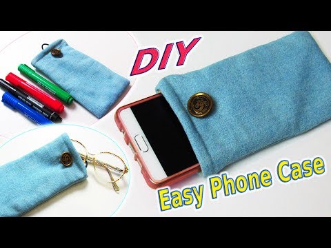 diy-soft-phone-case-out-of-old-denim---how-to-sew-pencil-case,-glasses-case---tutorial-for-beginners