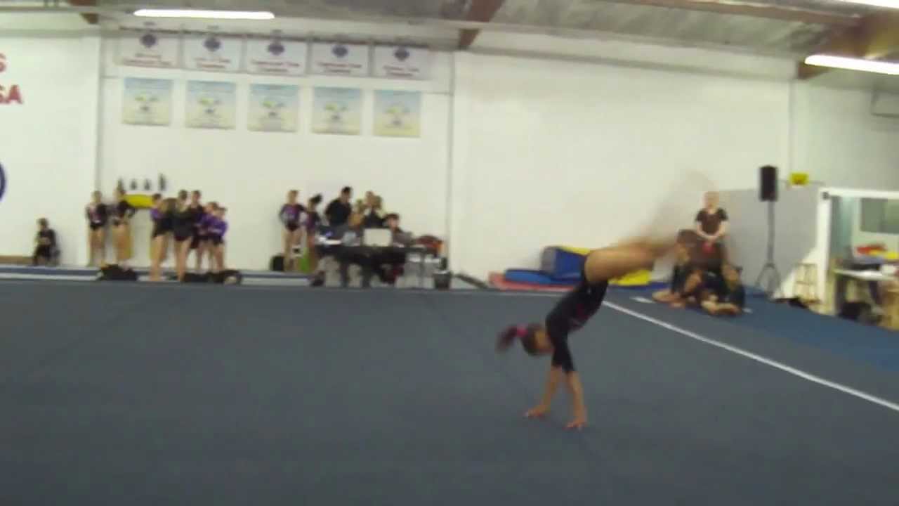 Gymnastics Olympica Angel Fire Meet 2012 Floor Routine - YouTube