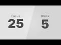 White Noise Pomodoro Timer | Deep Work Sessions