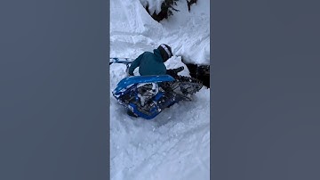 Insane Snowmobile Fail