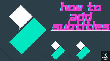 How to add subtitles to a video in Filmora9