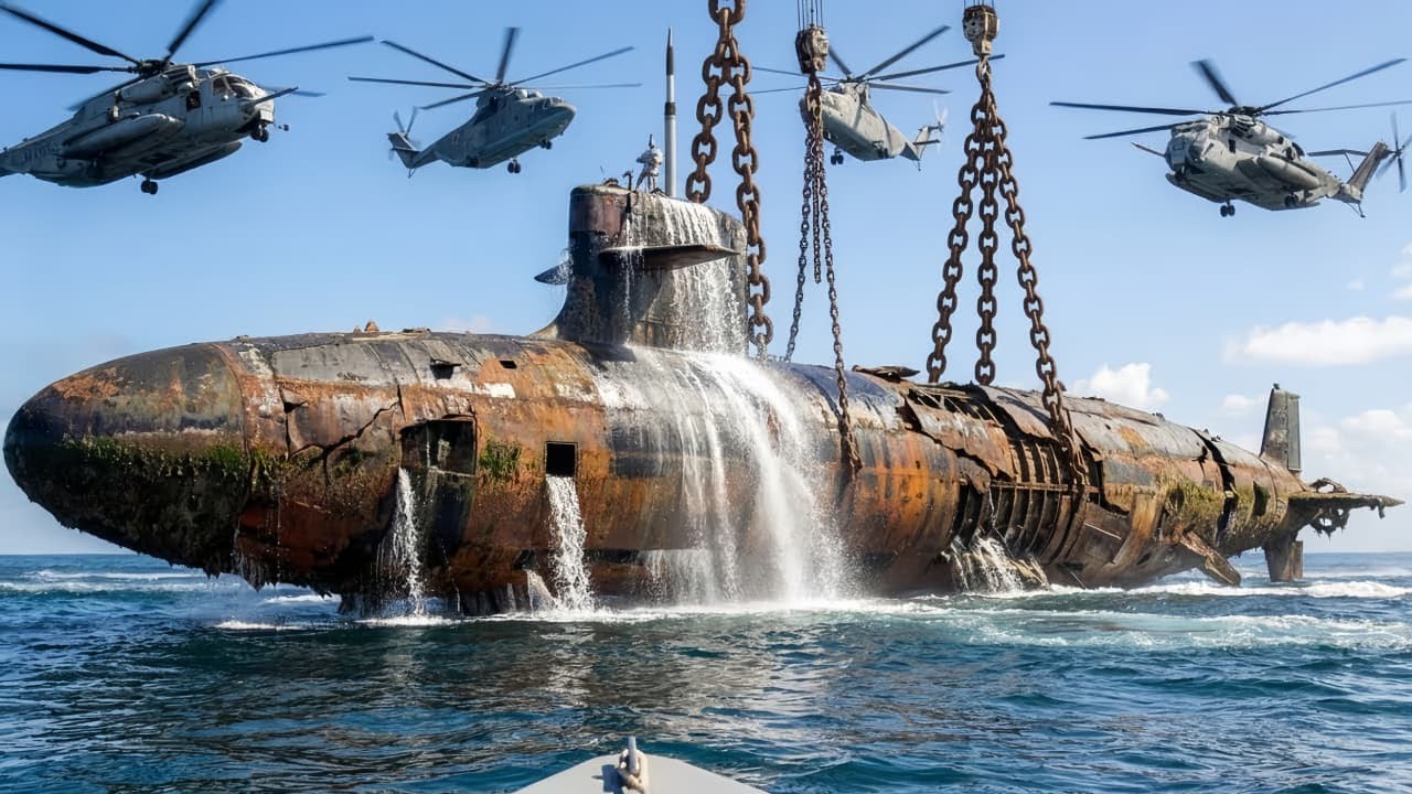 Legendary Salvage & Restoration — USS Thresher (SSN-593), the Nuclear Submarine Lost for Decades