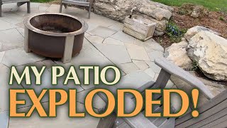 $60,000 Flagstone Patio Explodes Forcing Manufacture to Create Base