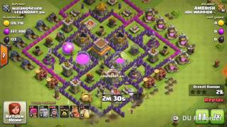 TOP 5- BEST TH8 Attack Strategy for Three Star in Clan War (after March 2016 update)