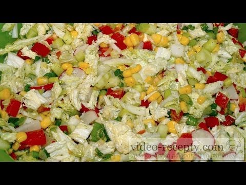 Video: Čerstvý Salát S Celerem A Kukuřicí