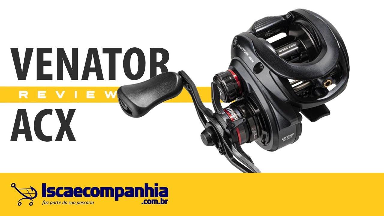 Carretilha Marine Sports Venator ACX - By Johnny Hoffmann - REVIEW