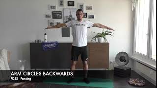 FDSS - ARM CIRCLES BACKWARDS