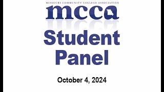 MCCA Health Sciences 2024: Student Panel