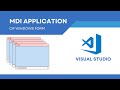 (Part-18) How to create MDI application in C# windows form application. | CodeWithMaster.
